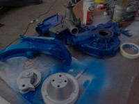 pintado de piezas